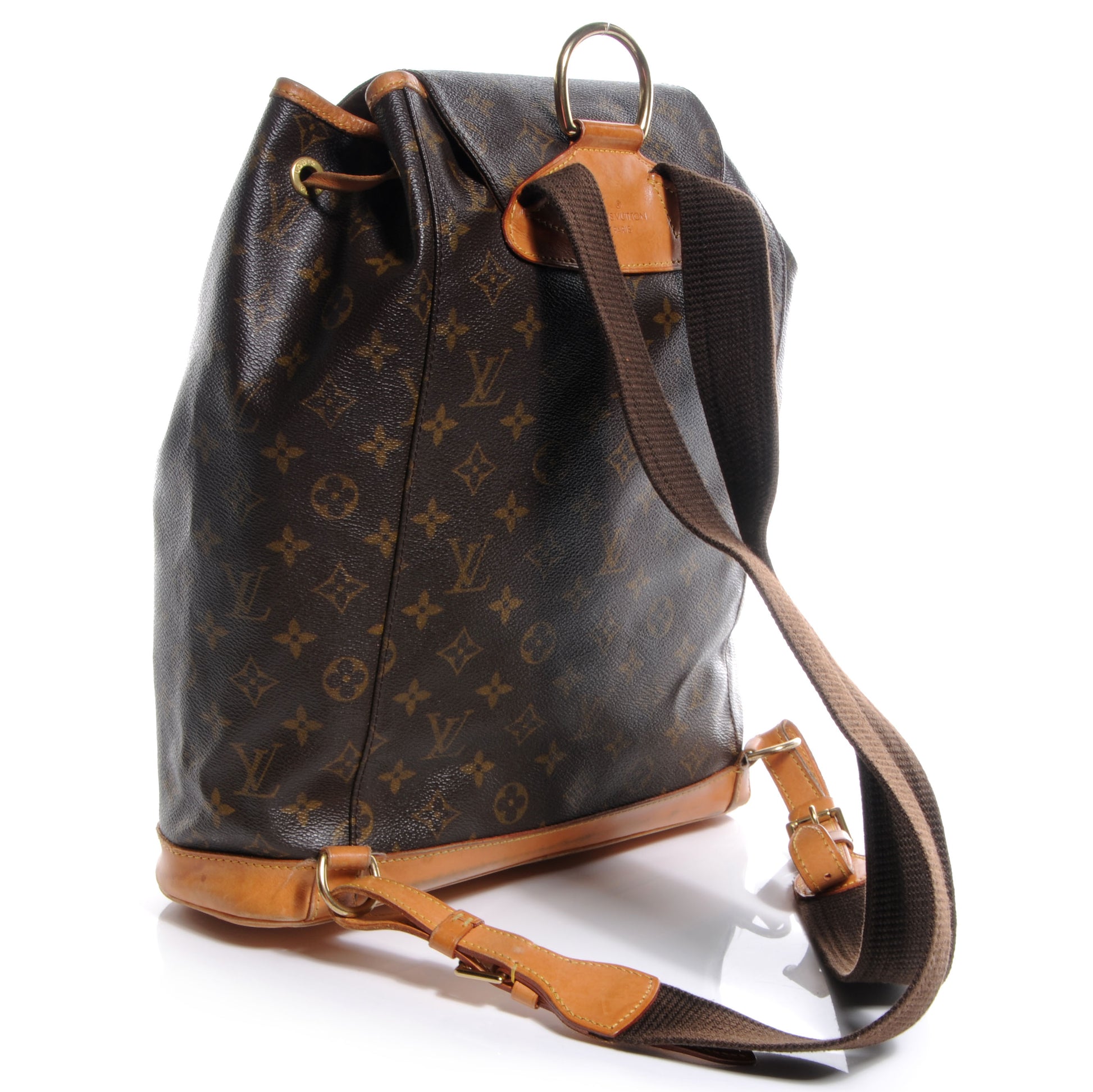 Louis Vuitton Monogram Montsouris GM Backpack 3 of 7