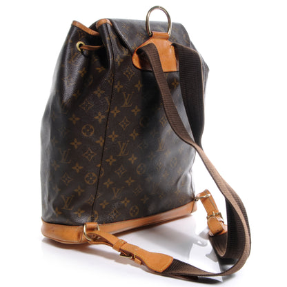 Louis Vuitton Monogram Montsouris GM Backpack 3 of 7