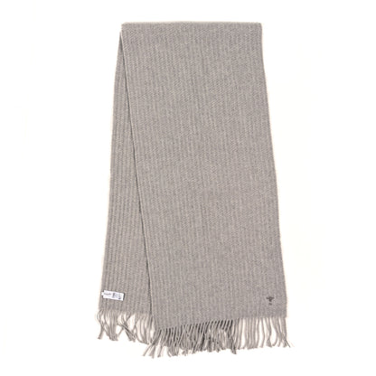 Christian Dior Cashmere Bee Scarf Grey 2 of 3