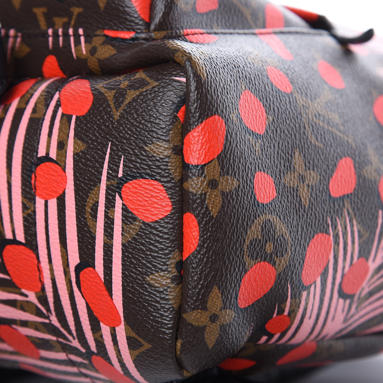 Louis Vuitton Monogram Jungle Dots Palm Springs Backpack PM Sugar Pink Poppy 10 of 11