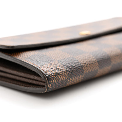Louis Vuitton Damier Ebene Sarah Wallet 14 of 16
