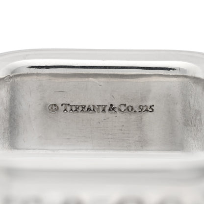 Tiffany Sterling Silver 1837 Square Ring 49 5 4 of 4