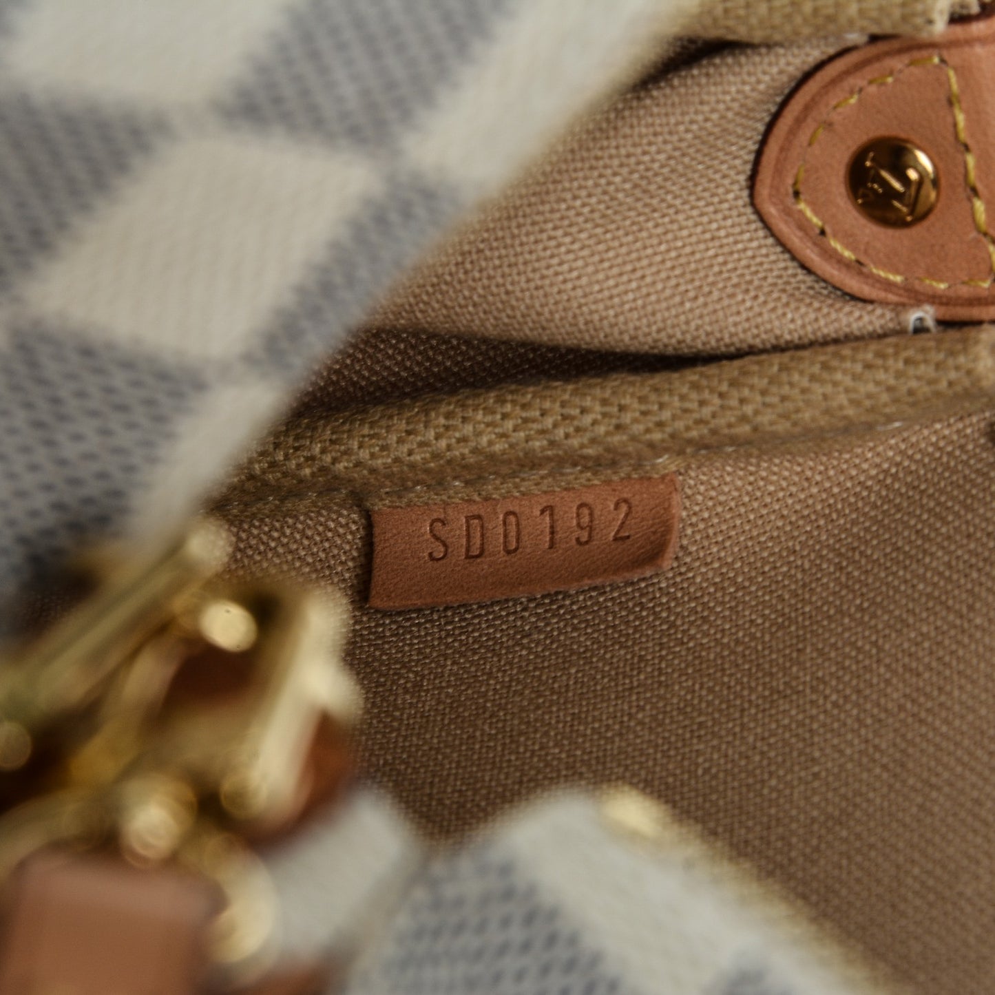 Damier Azur Eva Clutch