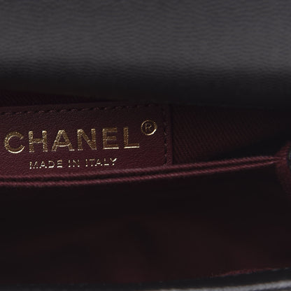 Chanel Caviar Quilted Extra Mini Coco Handle Flap Black 6 of 11