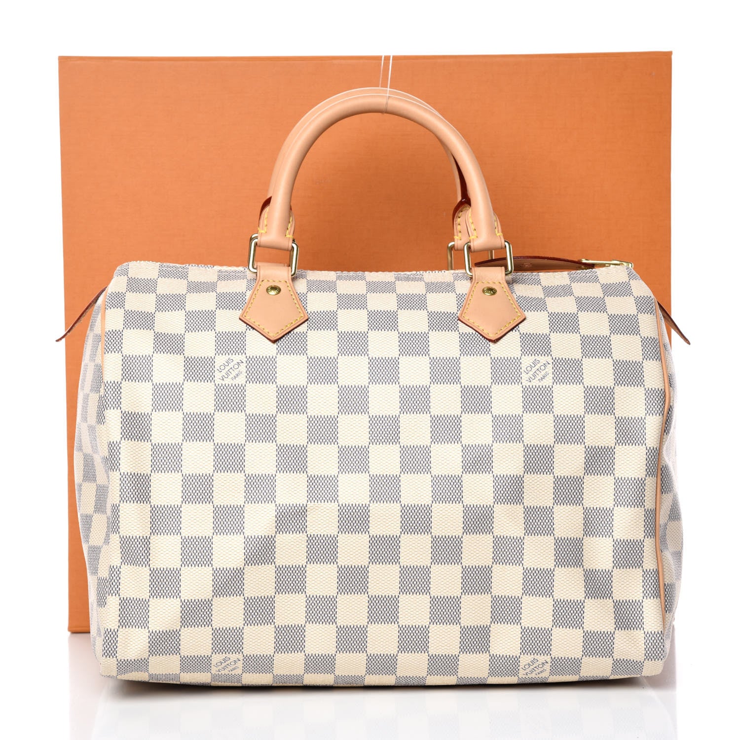 Louis Vuitton Damier Azur Speedy 30 10 of 10