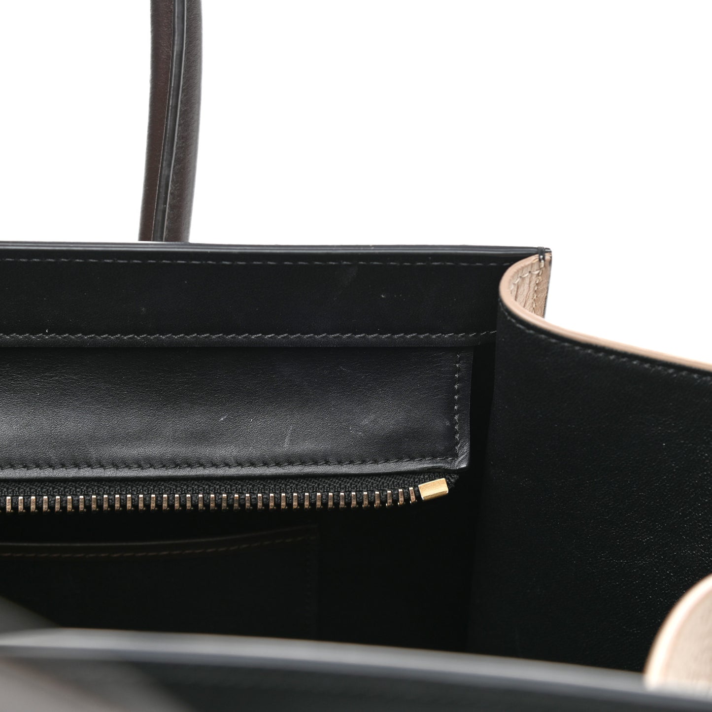 Elephant Calfskin Mini Tri-Color Luggage Indigo