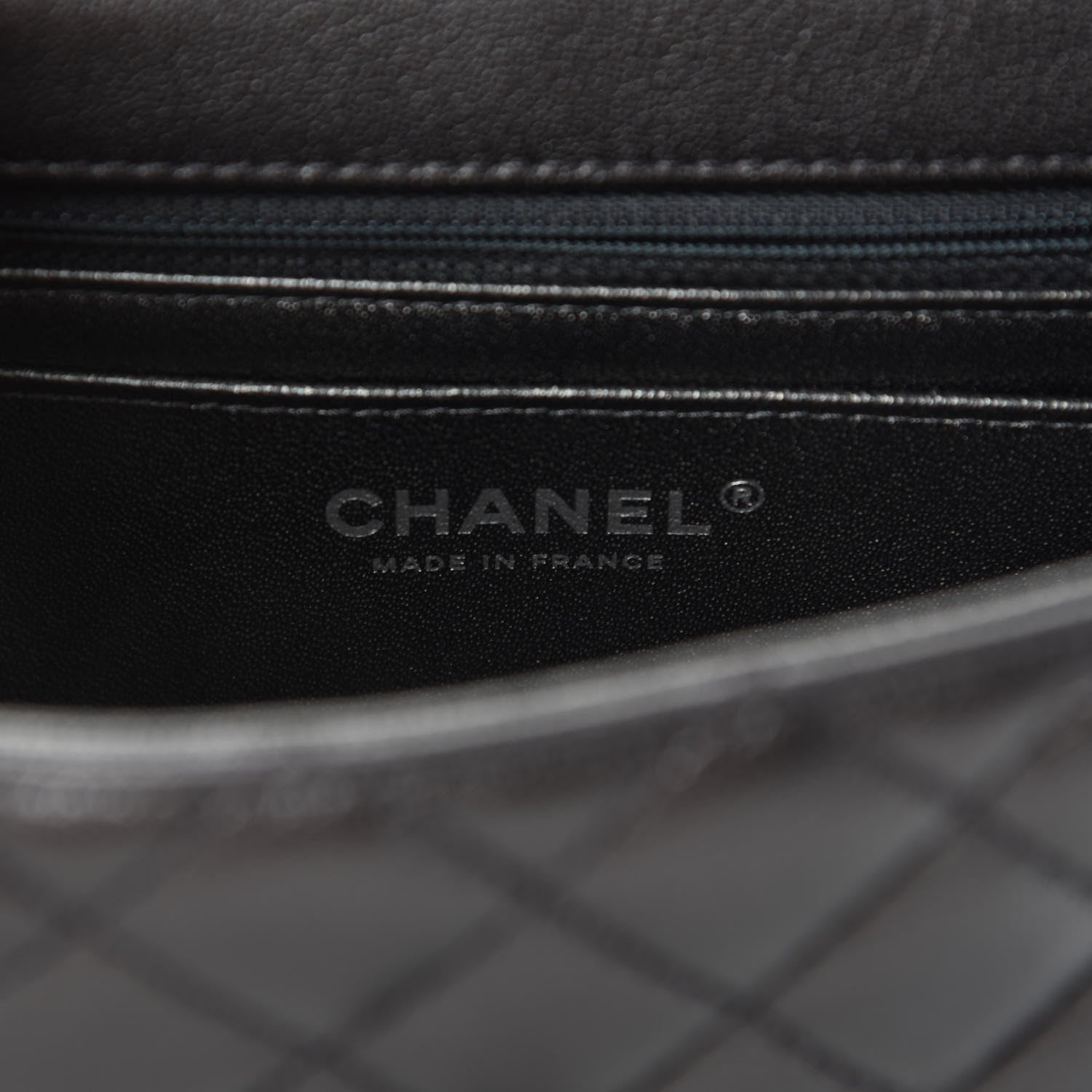 Chanel Goatskin Quilted 2.55 Reissue Mini Flap Dark Silver 8 of 11