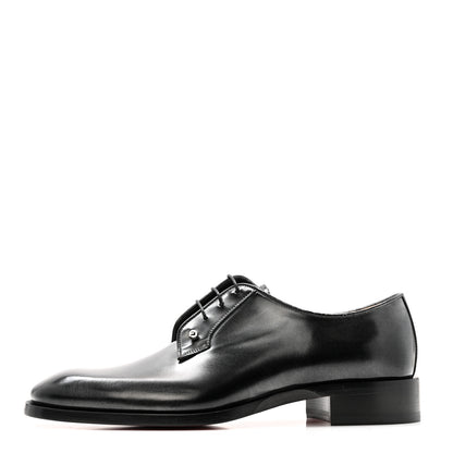 Christian Louboutin Calfskin Chambeliss Mens Derbies 43 Black 2 of 12