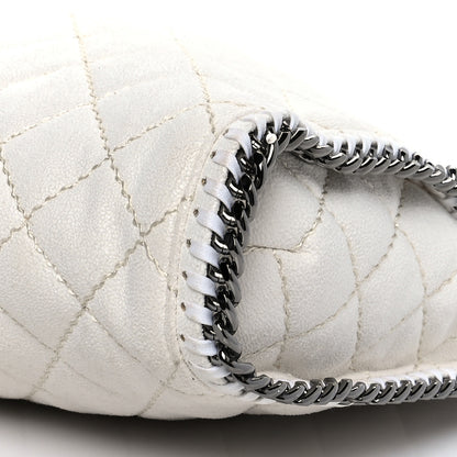 Stella McCartney Shaggy Deer Quilted Small Falabella Tote White 9 of 10