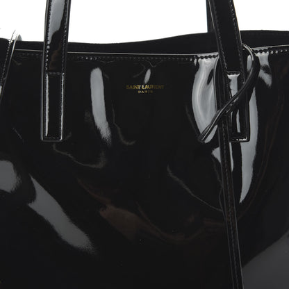 Saint Laurent Patent Toy Shopping Tote Black 9 of 9