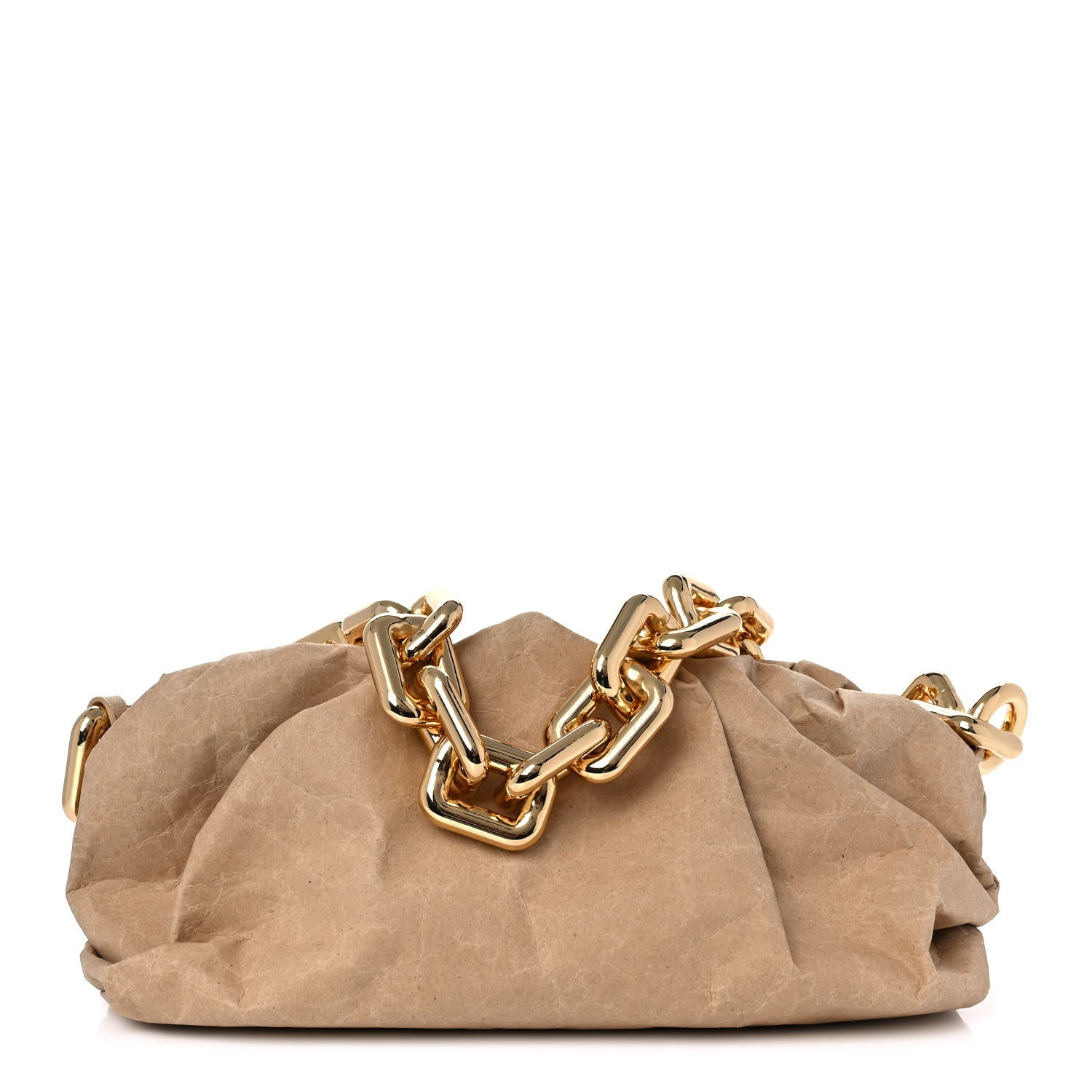 Bottega Veneta Paper The Pouch Chain Kraft 1 of 10