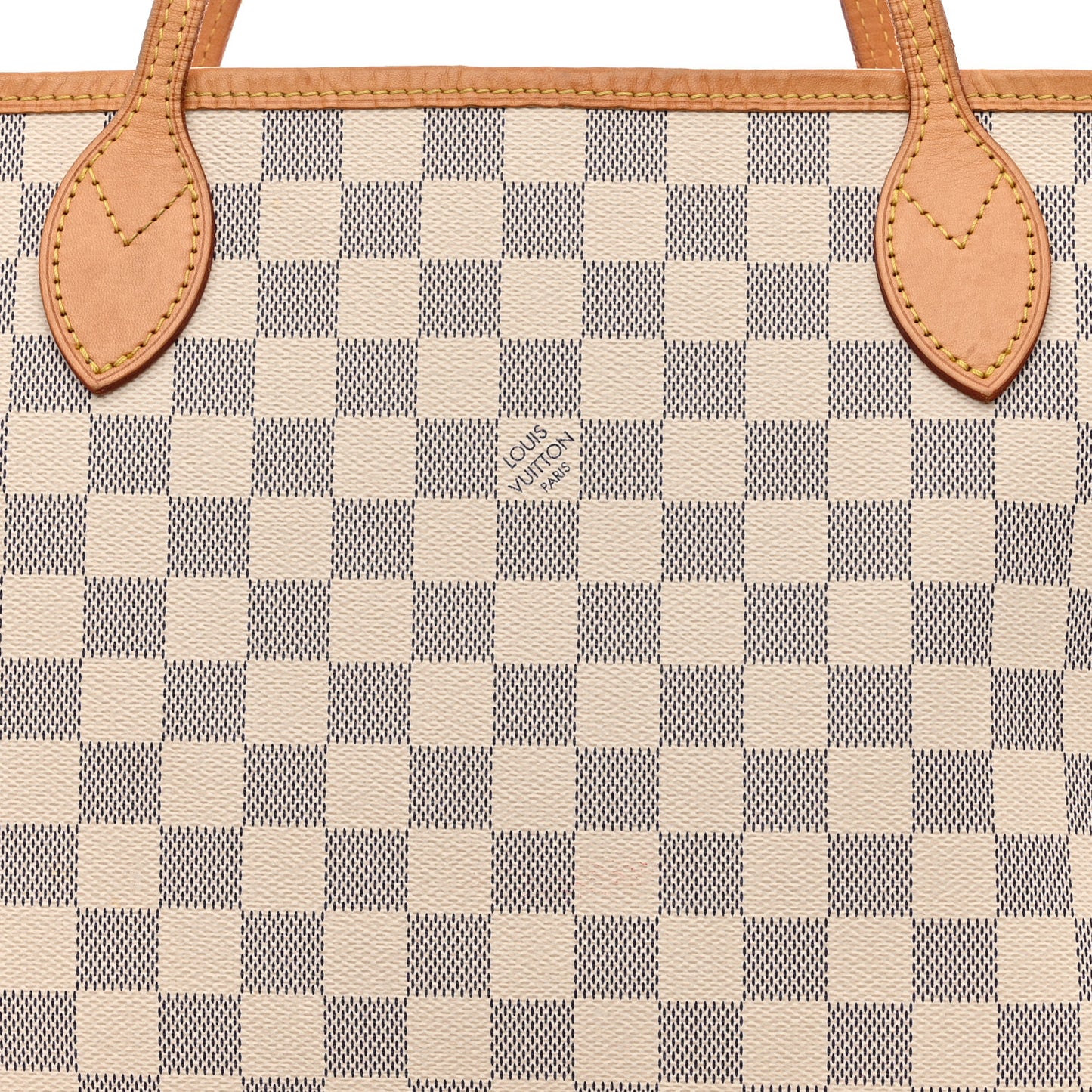 LOUIS VUITTON Damier Azur Neo Neverfull MM Rose Ballerine