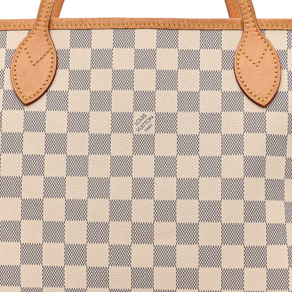 Louis Vuitton LOUIS VUITTON Damier Azur Neo Neverfull MM Rose Ballerine 9 of 12