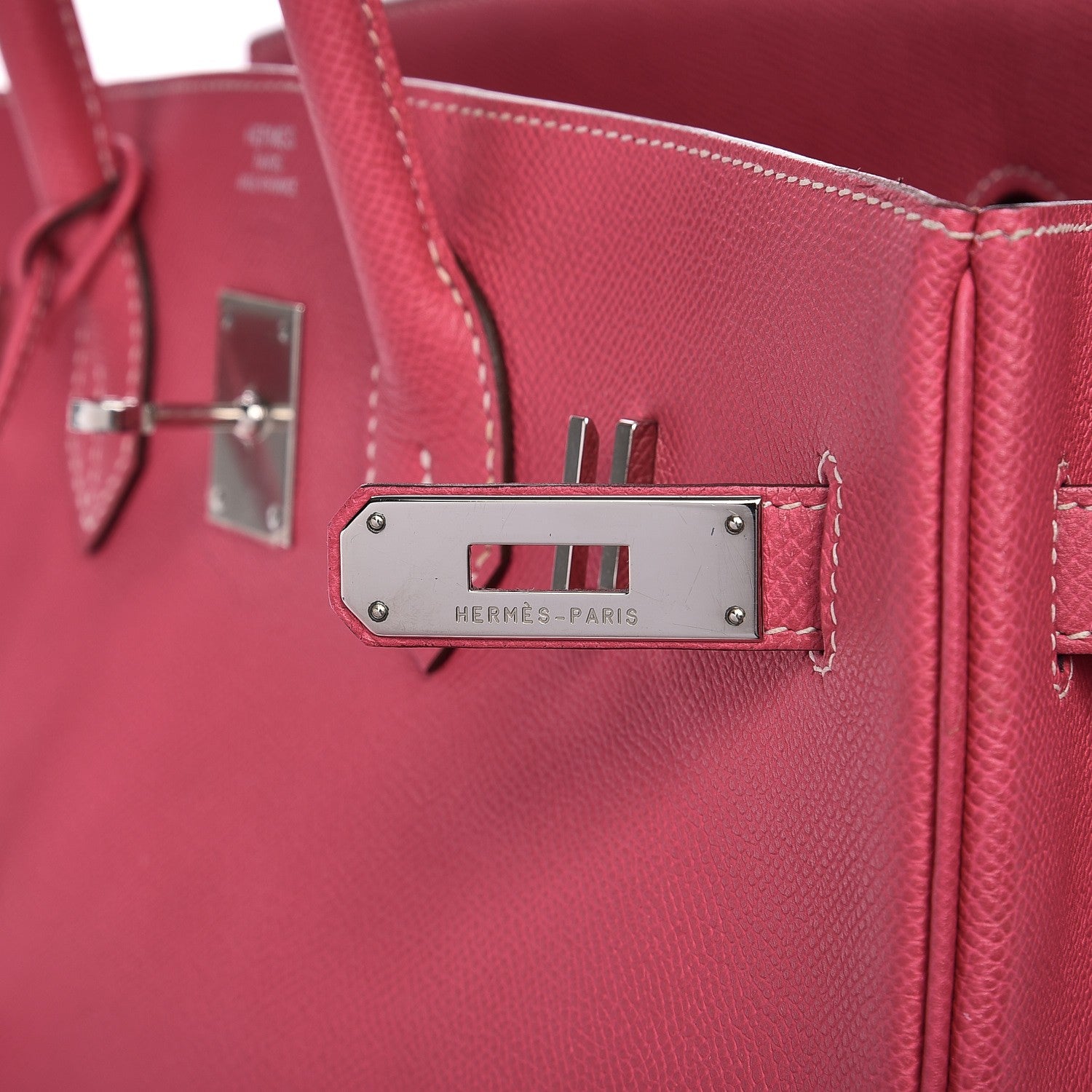 Hermes Epsom Candy Birkin 35 Rose Tyrien Rubis 7 of 41