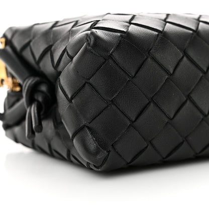 Bottega Veneta Nappa Intrecciato Mini Loop Camera Bag Black 8 of 9