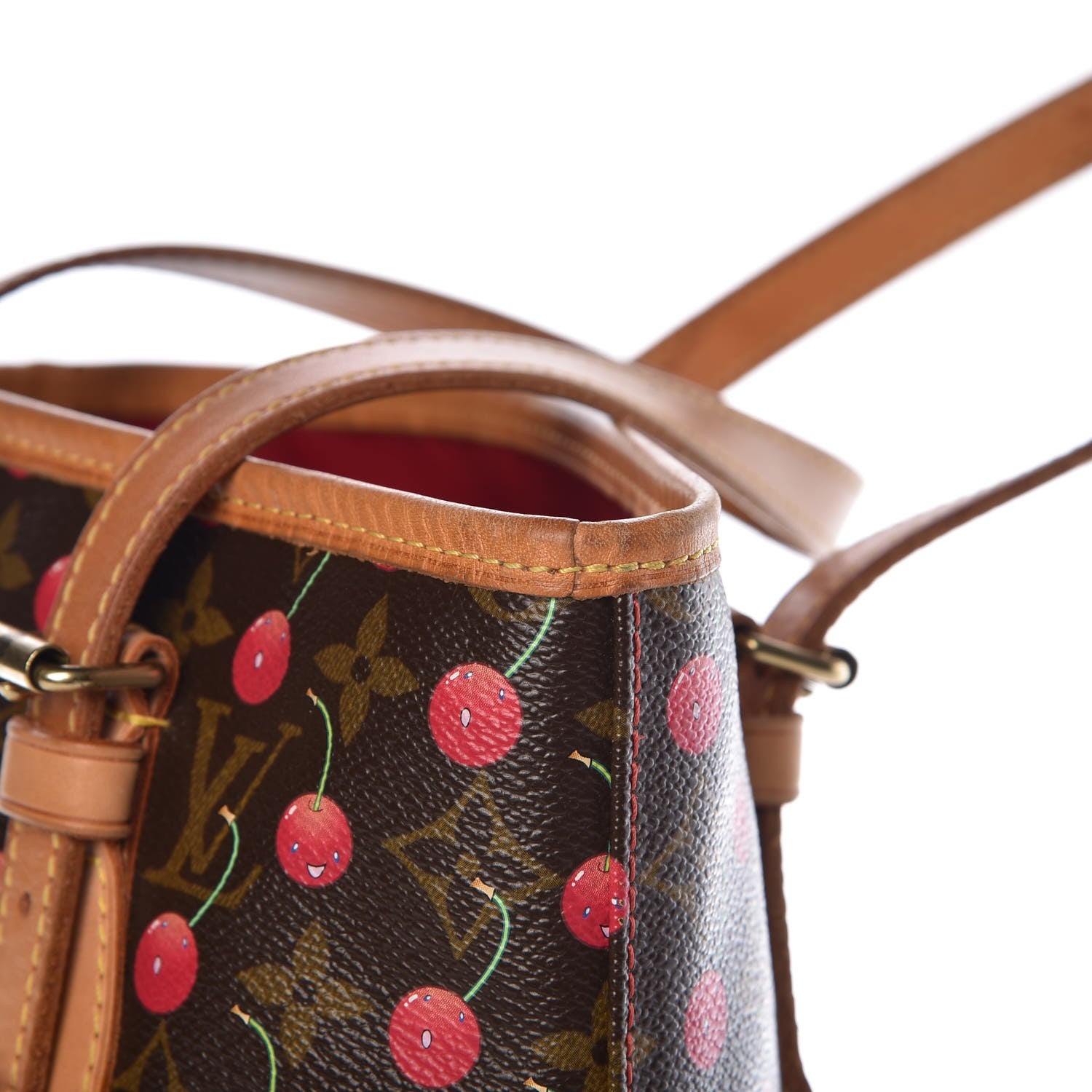 Louis Vuitton Monogram Cerises Bucket Bag 17 of 31