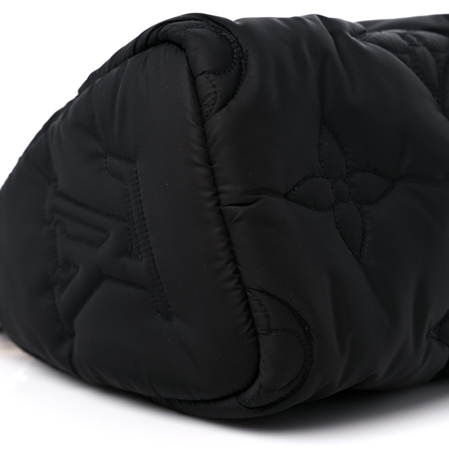 Econyl Mini Monogram Pillow Speedy Bandouliere 25 Black