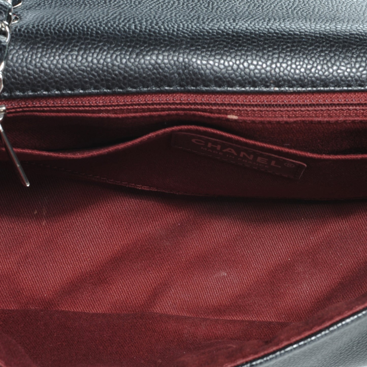 Caviar Timeless CC Flap Black