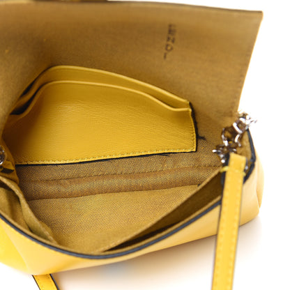 Fendi Nappa Micro Baguette Sunflower 7 of 10