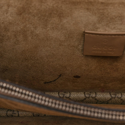 Gucci GG Supreme Monogram Small Dionysus Shoulder Bag Taupe 11 of 12