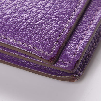 Hermes Chèvre Mysore Bearn Gusset Wallet Parme 14 of 23