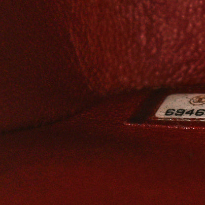 Chanel Caviar Quilted Jumbo Single Flap Bordeaux 7 of 10