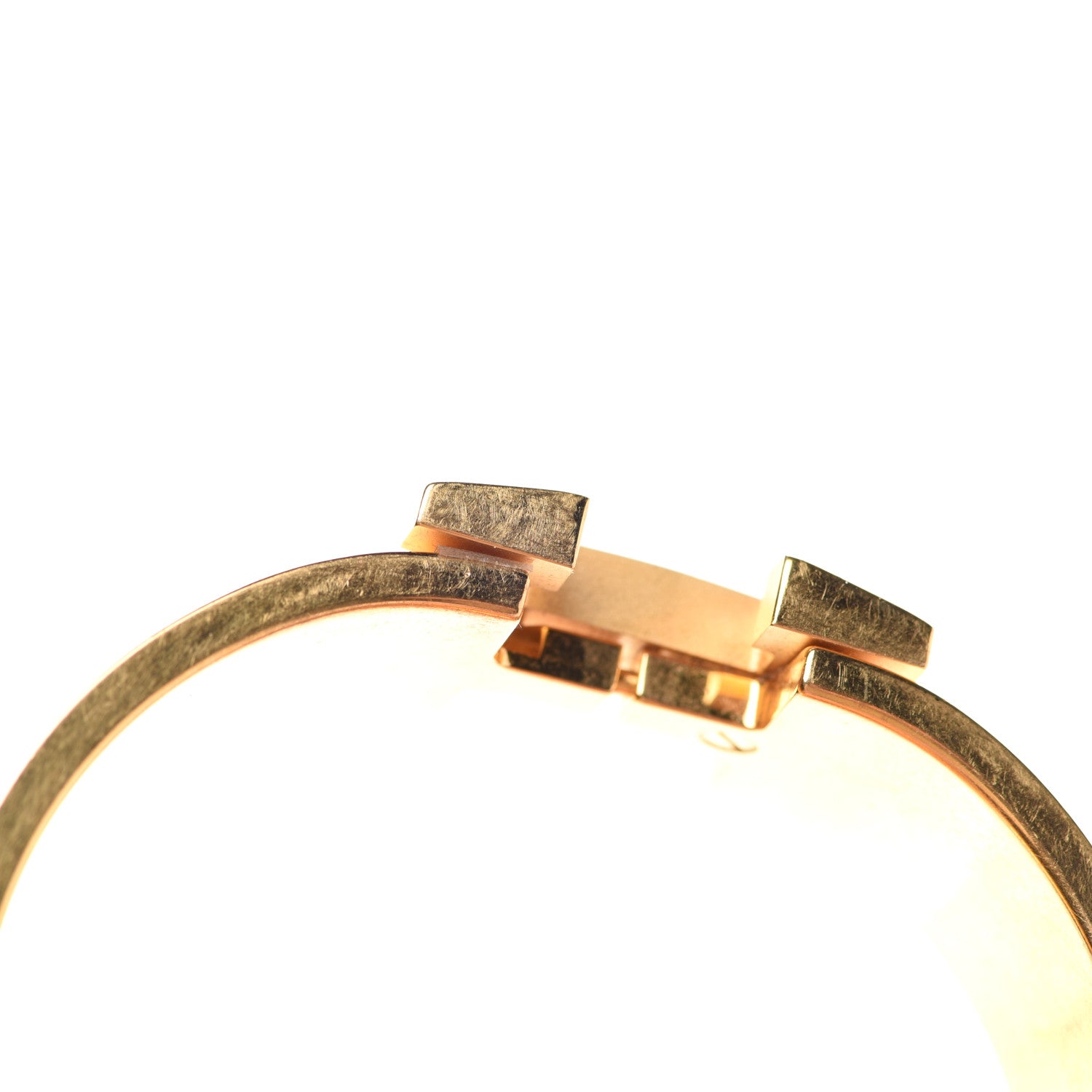 Hermes Enamel Print Guepards Wide Clic Clac H Bracelet PM Positif Negatif 6 of 8