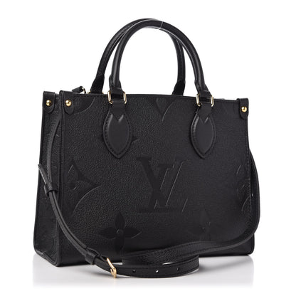 Louis Vuitton Empreinte Monogram Giant Onthego PM Black 3 of 9