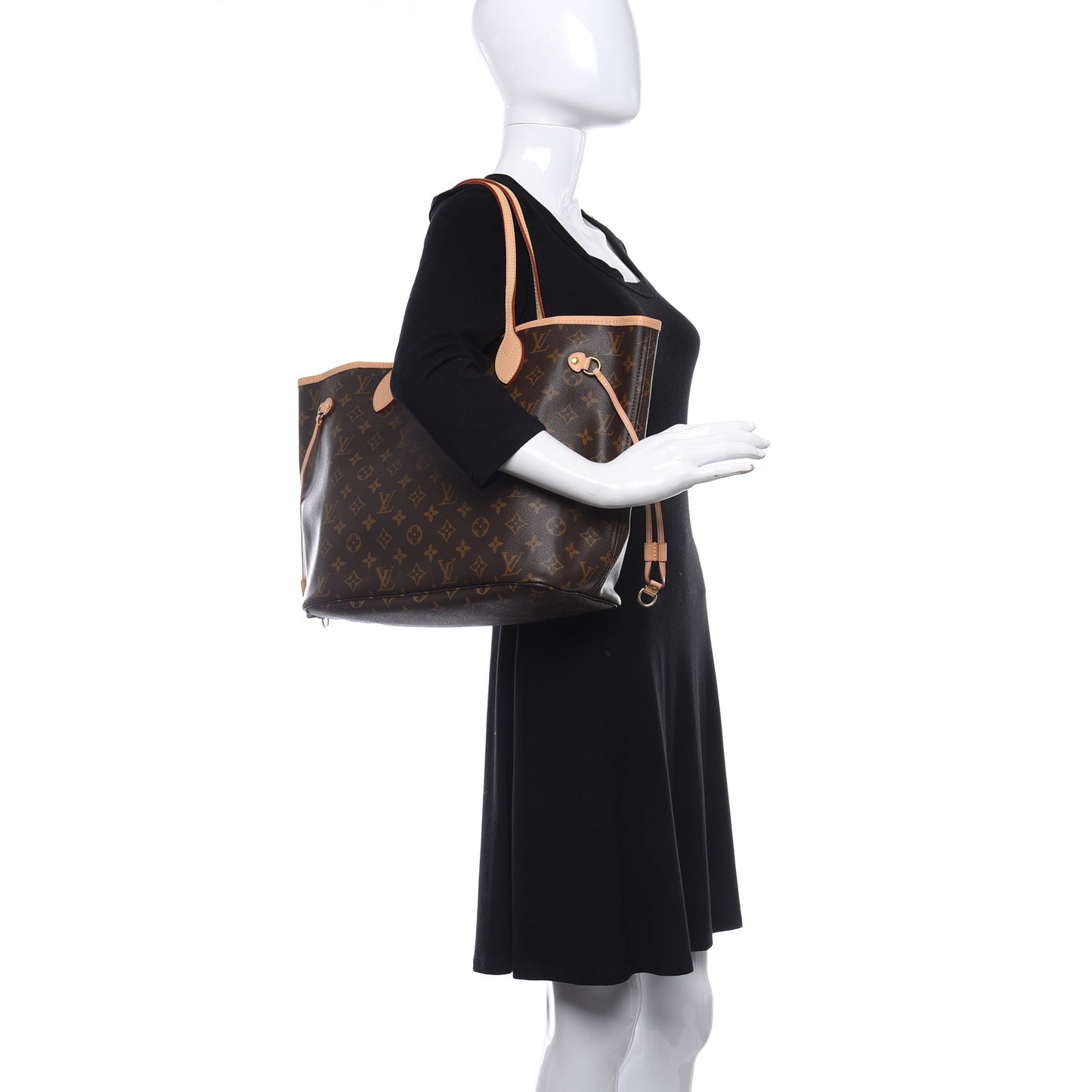 Monogram Neo Neverfull MM Cherry