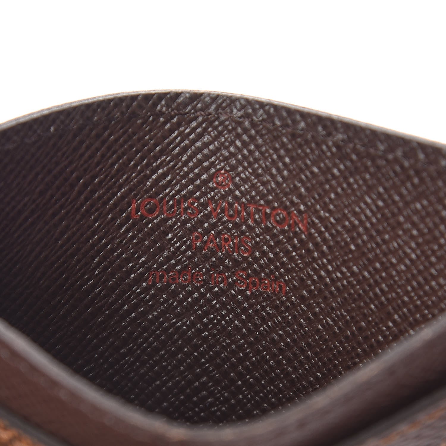 Louis Vuitton Damier Ebene Card Holder 6 of 6
