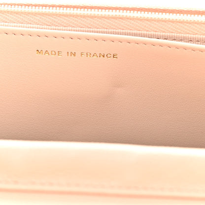 Chanel Caviar Quilted Wallet on Chain WOC Light Beige 9 of 15