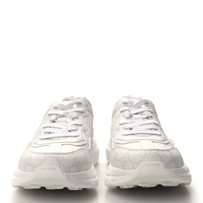 Gucci GG Supreme Monogram Womens Rhyton Sneakers 36.5 White 2 of 9