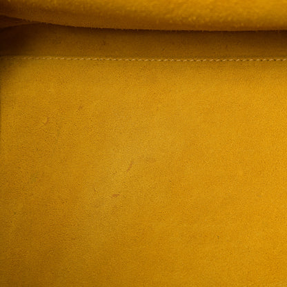 Celine Supple Calfskin Medium Phantom Luggage Sun Yellow 6 of 9