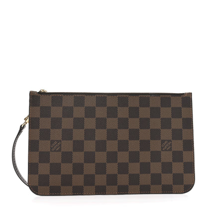 Louis Vuitton Damier Ebene Neverfull MM GM Pochette 1 of 6