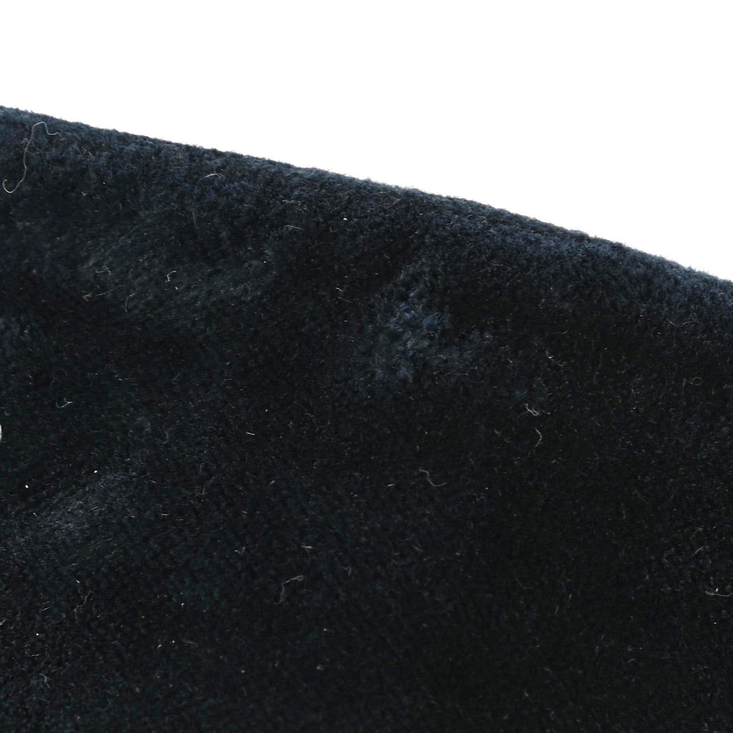 Chanel Velvet CC Espadrilles 39 Dark Navy Black 13 of 17