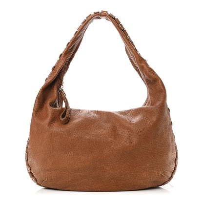 Valentino Garavani Calfskin Hobo Brown 1 of 17