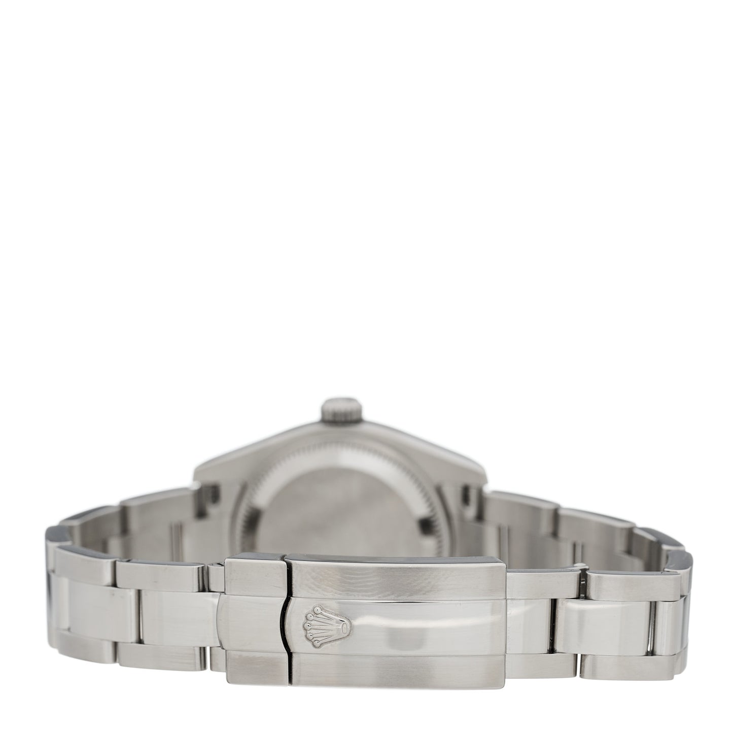 Stainless Steel 26mm Oyster Perpetual Datejust Watch Pink 179160