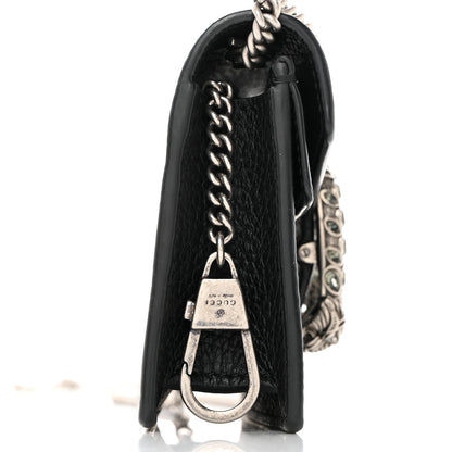 Gucci Calfskin Super Mini Dionysus Shoulder Bag Black 8 of 11