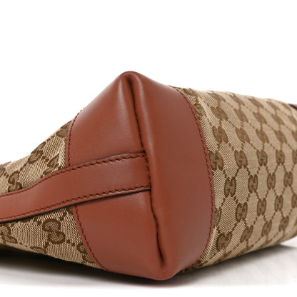 Gucci Monogram Small Craft Tote Brown 9 of 10