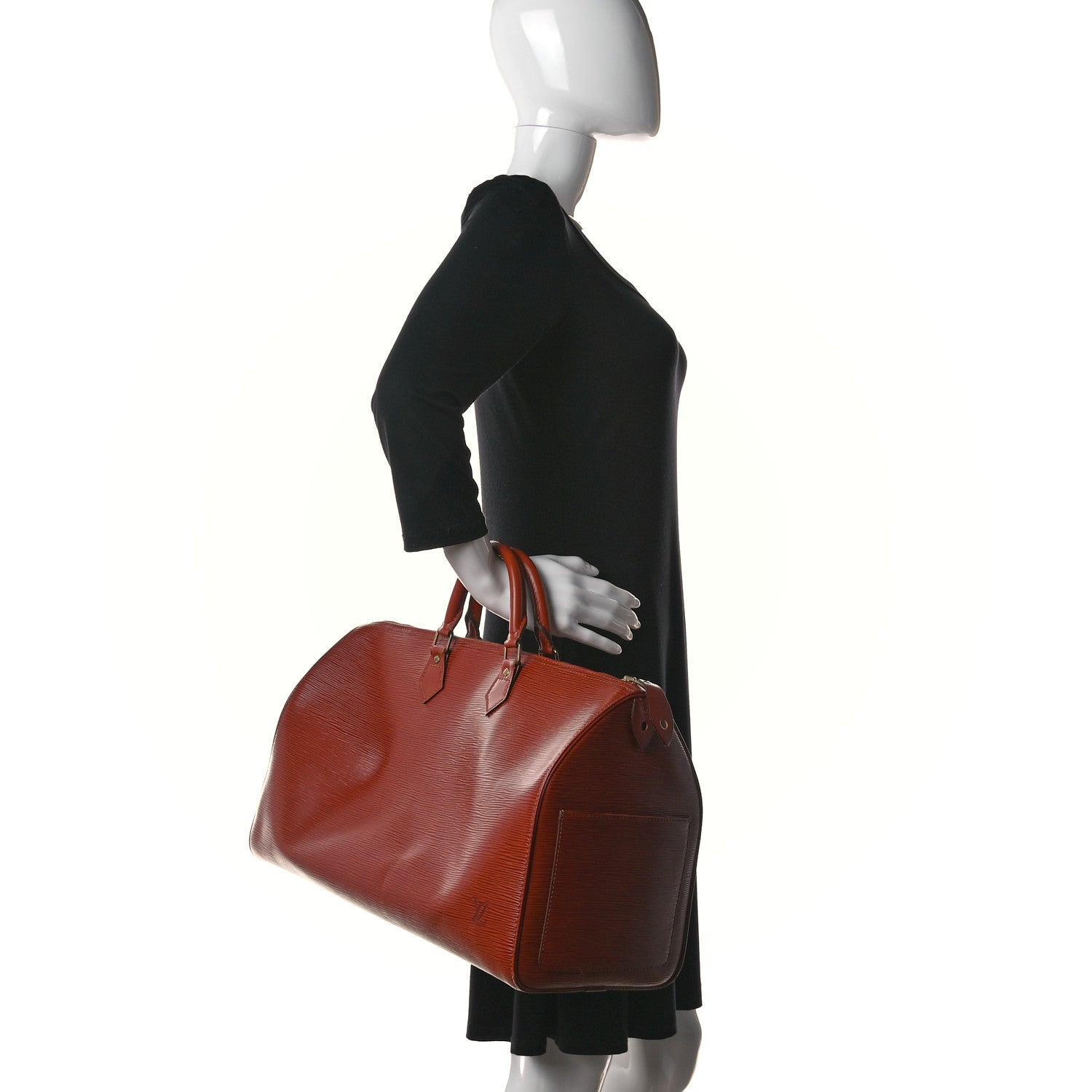 Louis Vuitton Epi Speedy 40 Kenyan Fawn 2 of 19