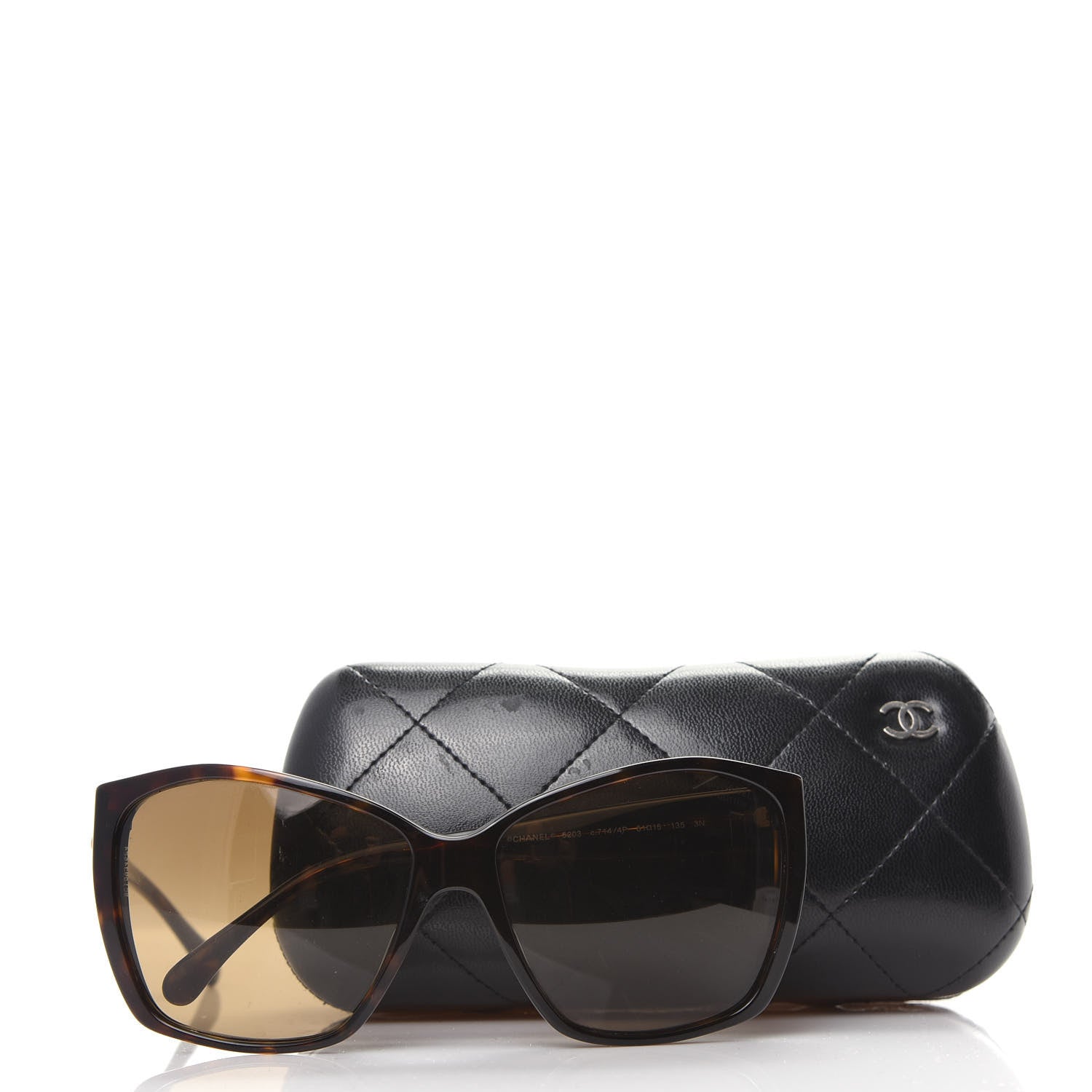 Chanel Acetate CC Sunglasses 5203 Tortoiseshell 8 of 8