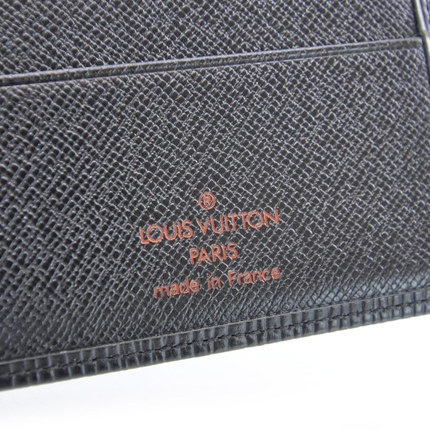 Epi Checkbook Organizer Wallet Black