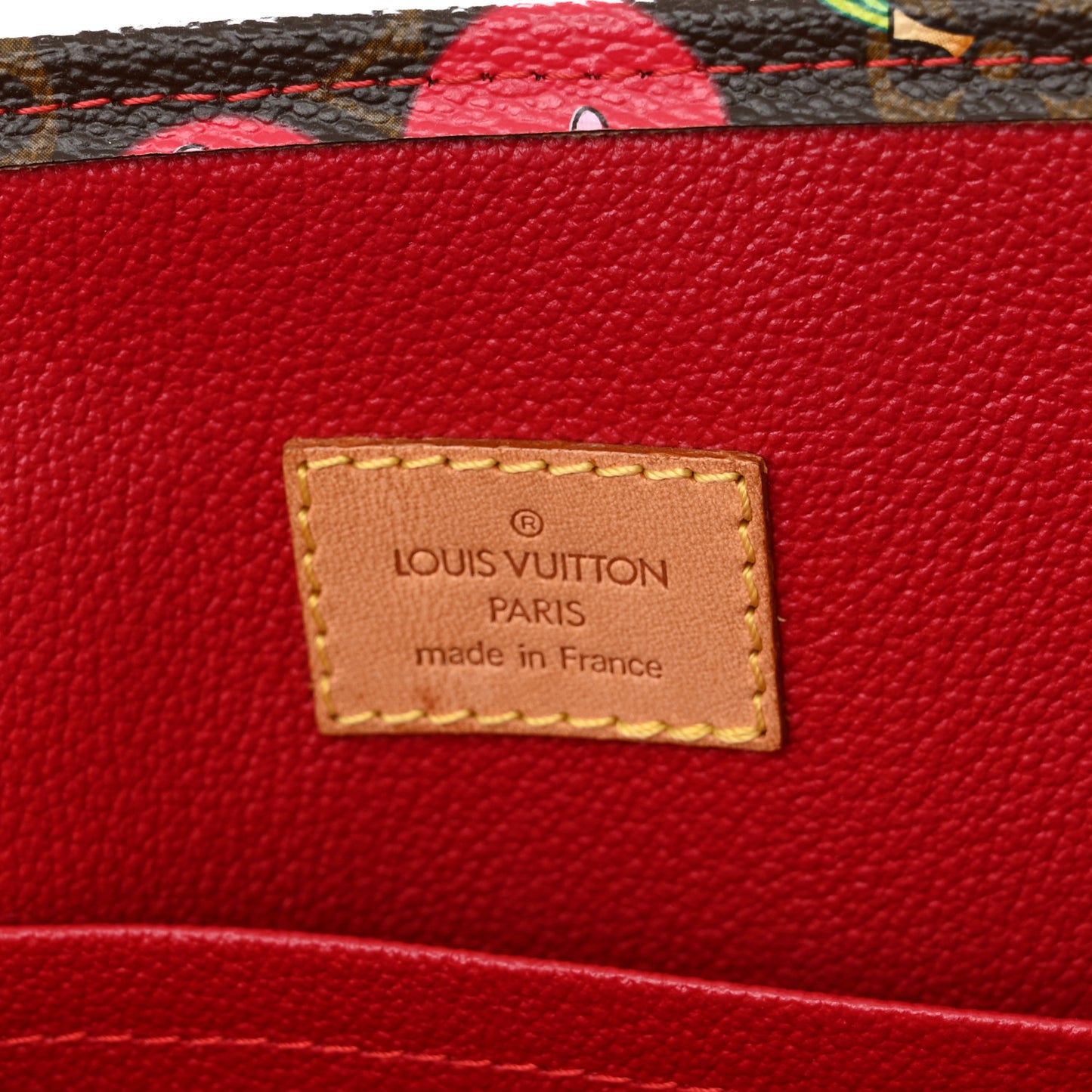 Monogram Cerises Sac Plat