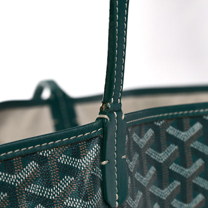 Goyard Goyardine Saint Louis GM Green 20 of 22