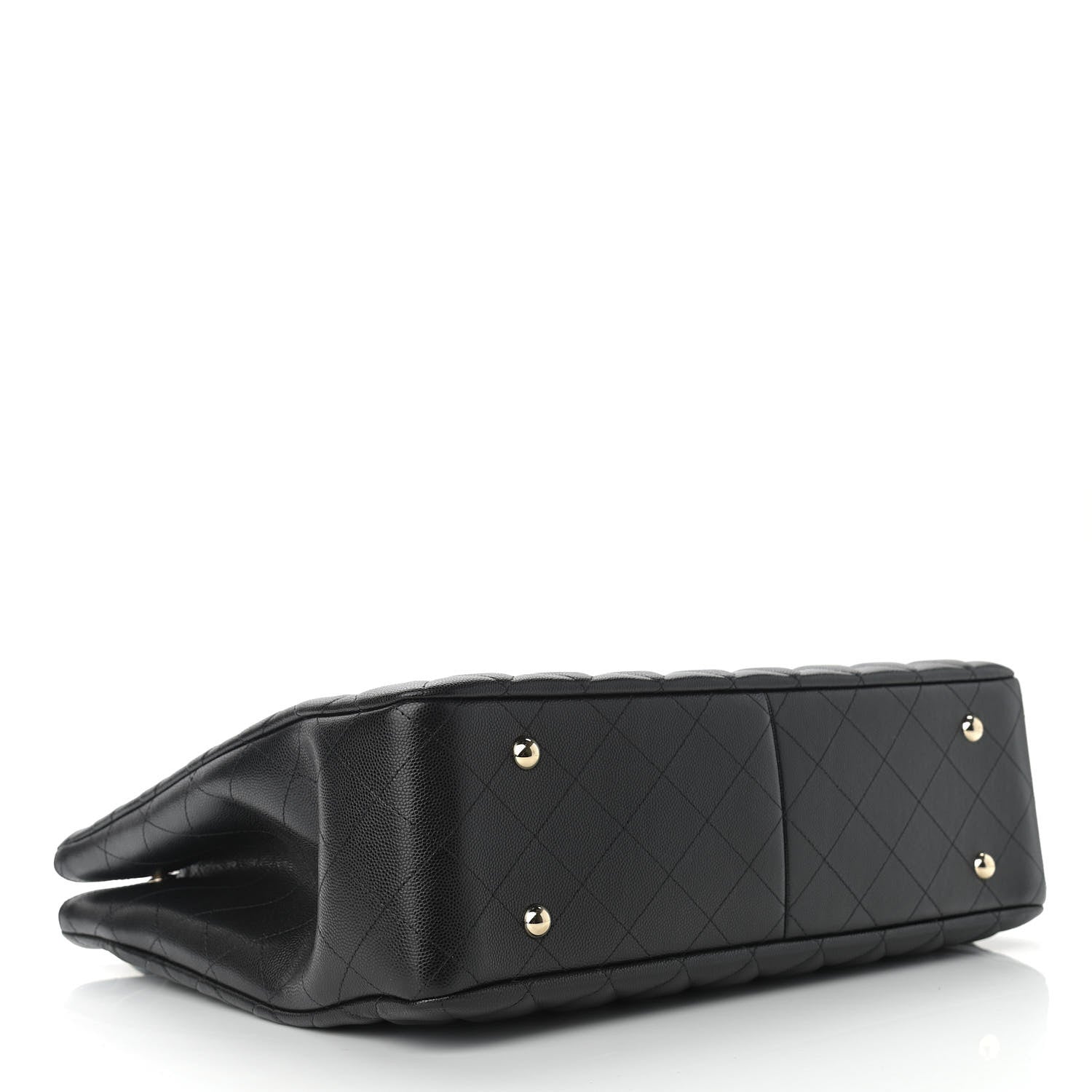 Chanel Caviar Quilted Large Shopping Tote Black 4 of 11