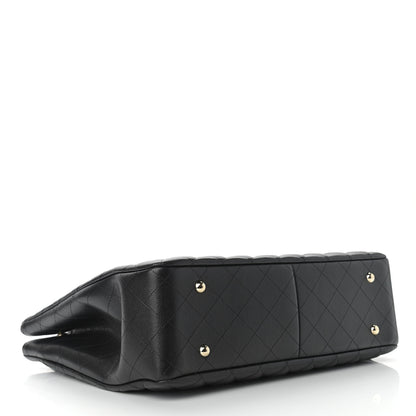 Chanel Caviar Quilted Large Shopping Tote Black 4 of 11