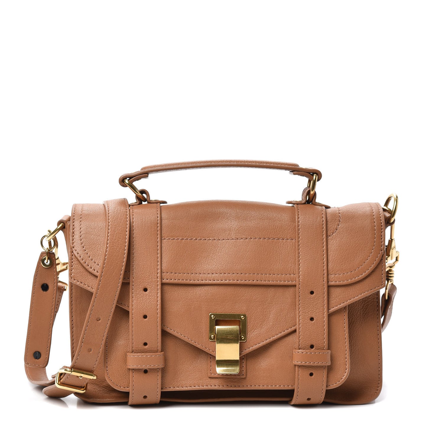 Lambskin Tiny PS1 Satchel Birch