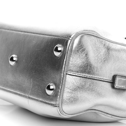 Saint Laurent Metallic Calfskin Classic Duffle 10 of 21