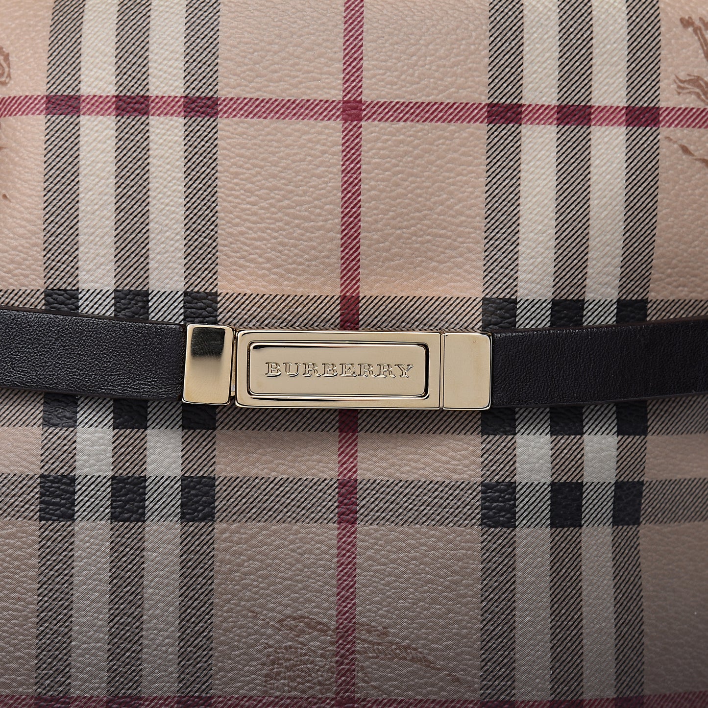 Haymarket Check Degrade Medium Liberton Portrait Tote Chocolate