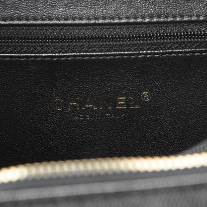 Chanel Caviar Quilted Medium CC Filigree Vanity Case Black 7 of 9